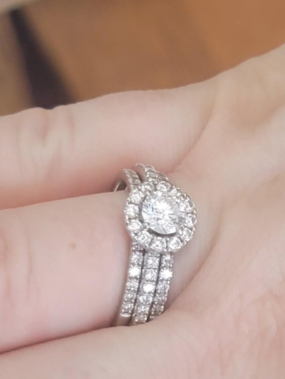 Leo 14K Diamond Engagement Ring